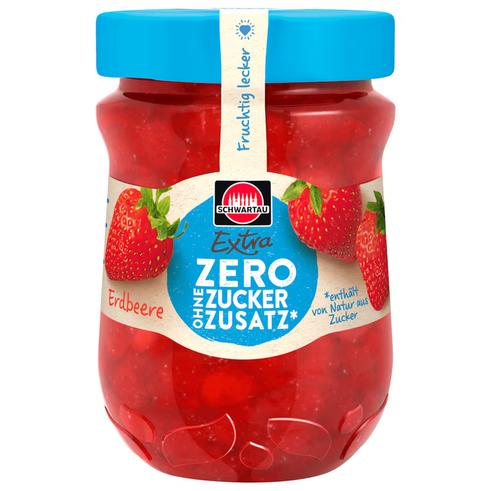 Schwartau Extra Fruchtaufstrich Erdbeere Zero 280g