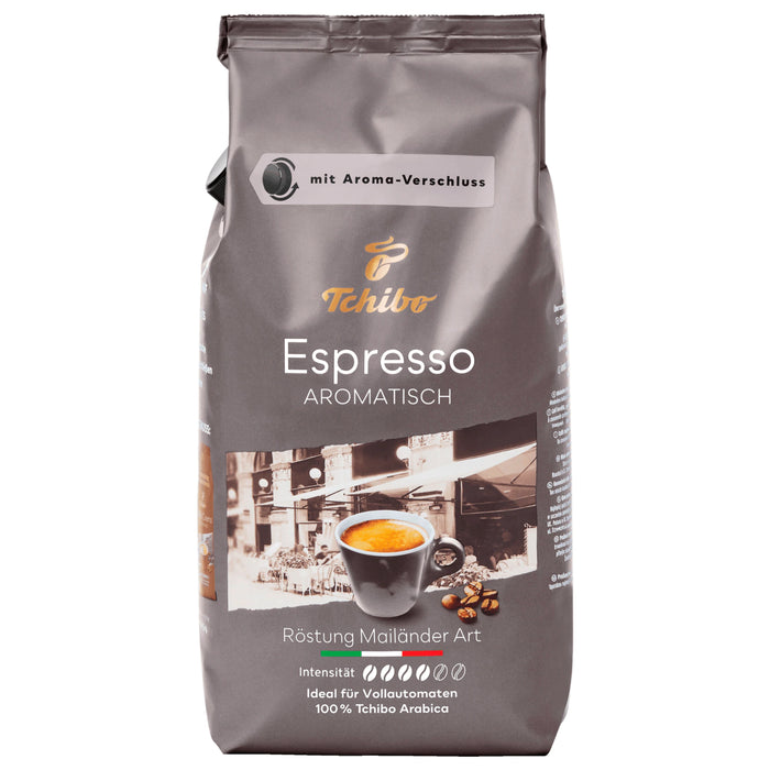 Tchibo Espresso Aromatisch 1kg — LEBENSLUST Tchibo Espresso Aromatisch 1kg — LEBENSLUST