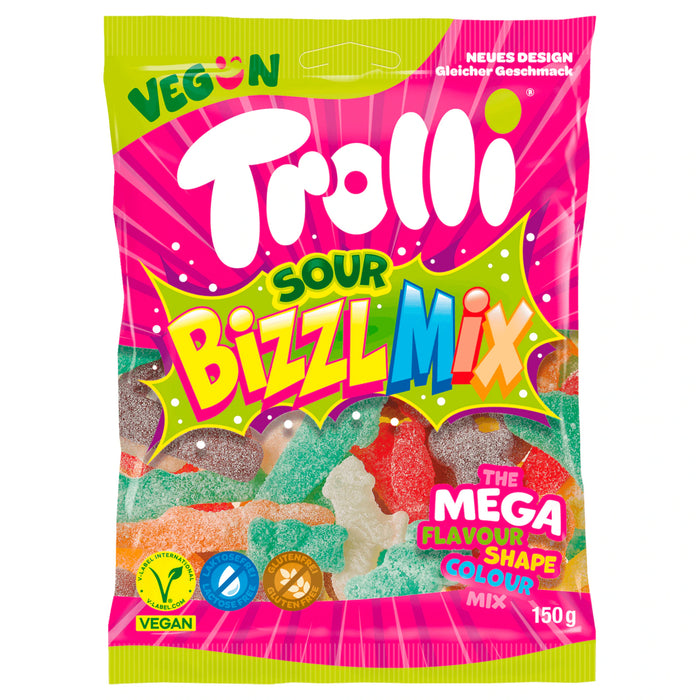 Trolli Sour Bizzl Mix vegan 150g