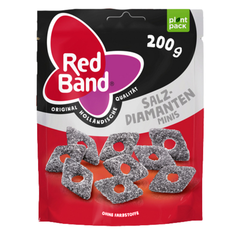 Red Band Lakritz Salzdiamanten Minis 200g