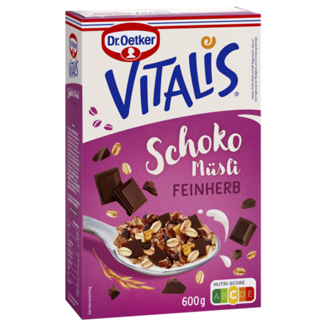 Dr Oetker Vitalis Dark Chocolate Müsli