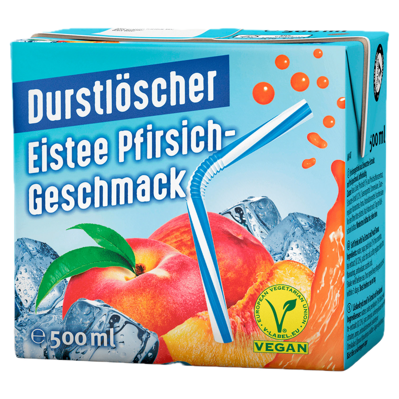 Durstlöscher - Eistee Pfirsich 500ml