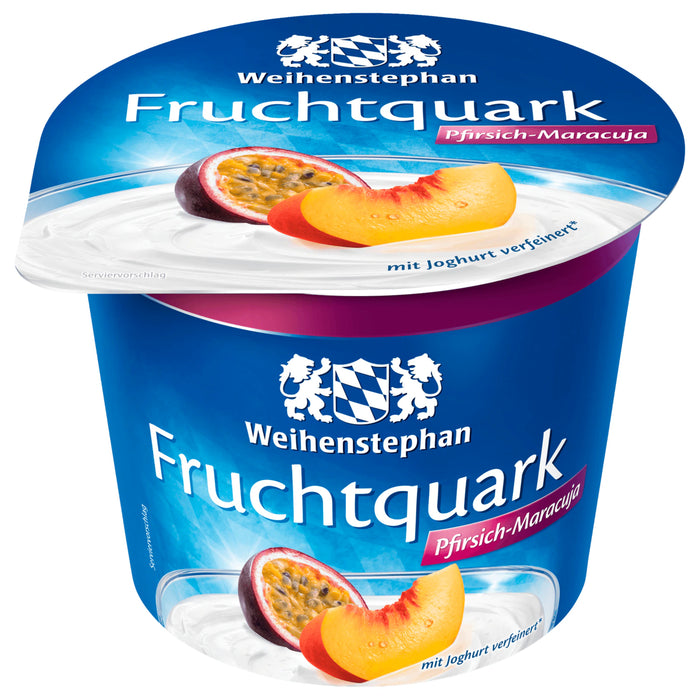 Weihenstephan Fruchtquark Pfirsich-Maracuja 500g