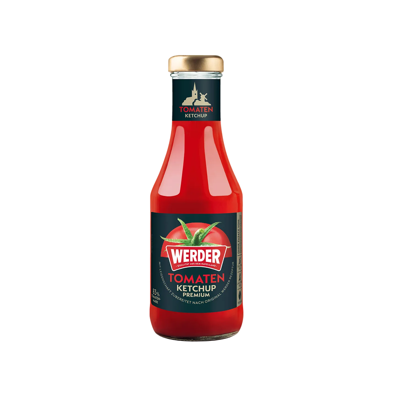WERDER Premium Tomaten Ketchup 450ml