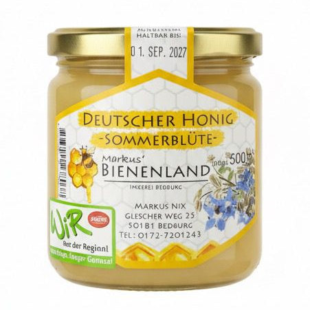 Markus Bienenland Deutscher Honig Sommerblüten 500g