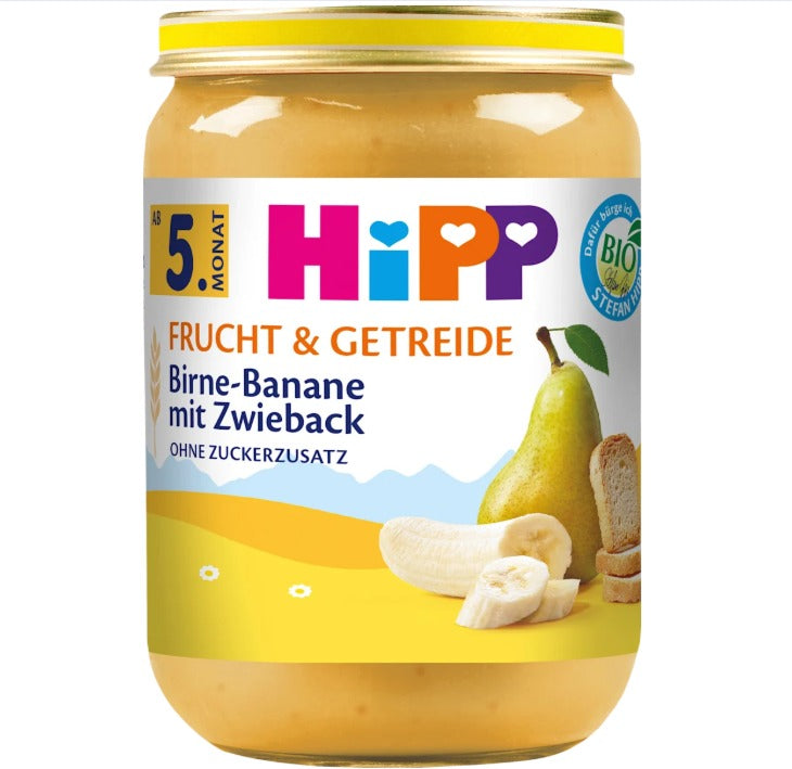 HiPP Frucht & Getreide Birne-Banane mit Zwieback 190g