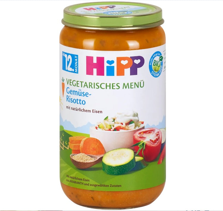 HiPP vegetarisches Menü Gemüse-Risotto, 250 g