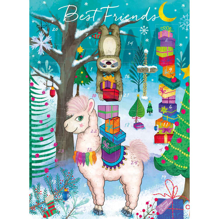 Windel Lama Adventskalender 'Best Friends'