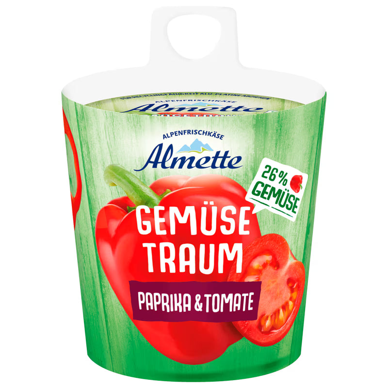 Almette Gemüsetraum Paprika-Tomate 140g