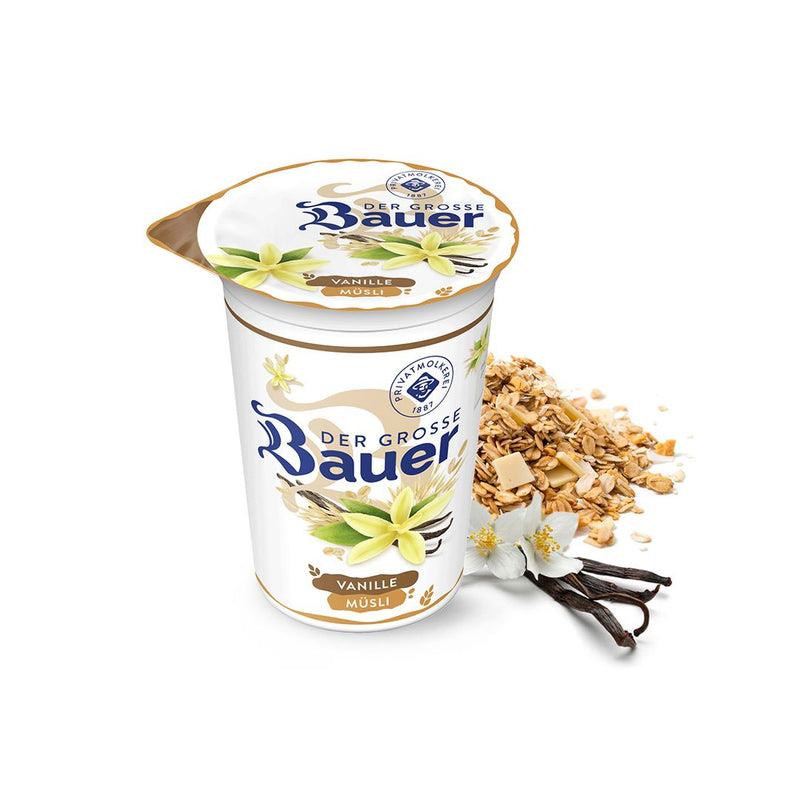 Bauer Vanilla Muesli Yoghurt 225g