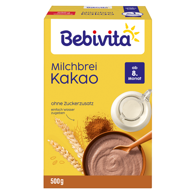 Bebivita Cocoa Milk Porridge 500g