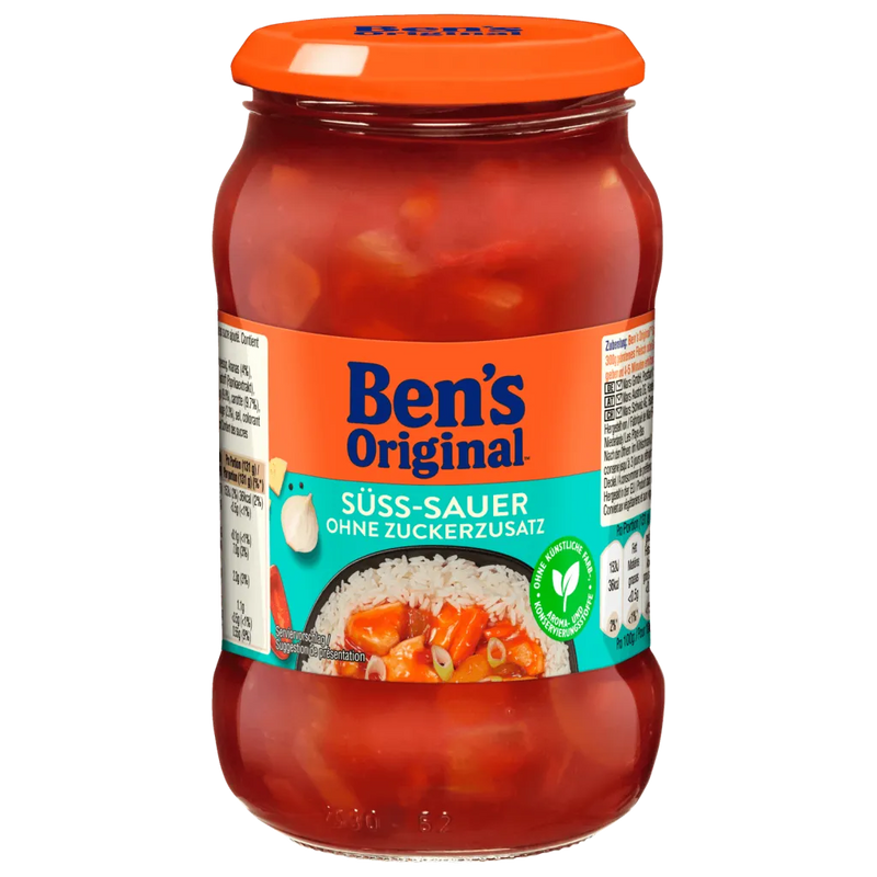 Ben's Original Süss-Saure Soße ohne Zuckerzusatz 395g