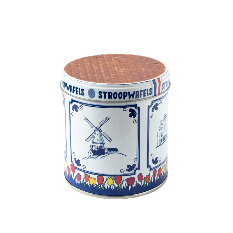 Stroopwafel - Crumble syrup wafels in gorgeous tin can 310g