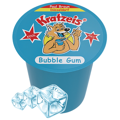 Paul Braun Kratzeis Gemischt Bubble Gum 200ml