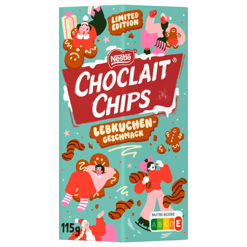 Nestlé Choclait Chips Lebkuchengeschmack 115g