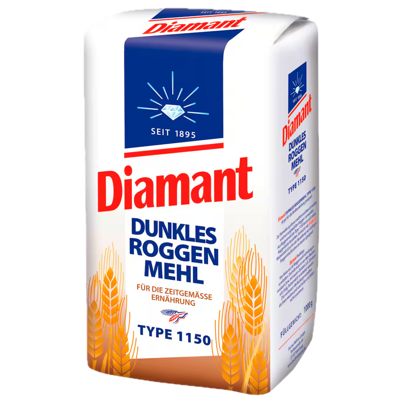 Diamant Dunkles Roggenmehl Type 1150 1kg