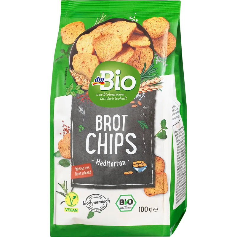 dmBio Brotchips mediterran 100g