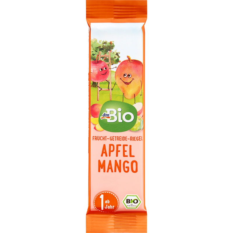 dmBio Fruchtriegel Apfel-Mango ab 1 Jahr, 25 g