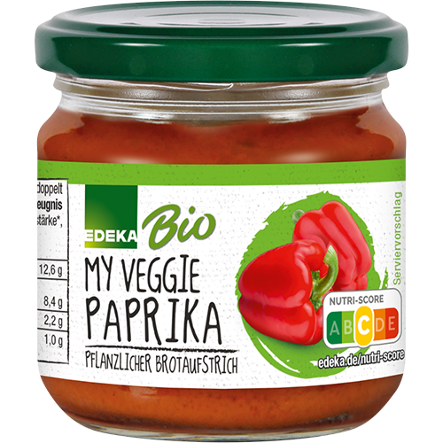 Edeka Organic Veggie Spread Paprika 180g