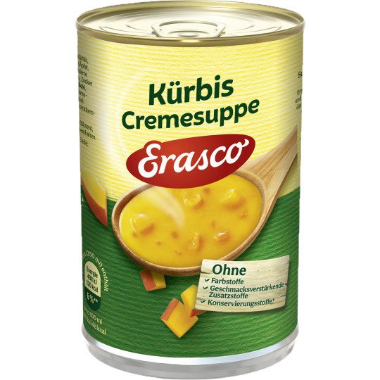 Erasco Kürbis Cremesuppe 390ml