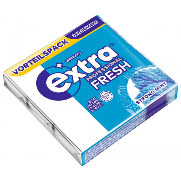 Extra Professional Fresh Strong Mint Kaugummis 42g