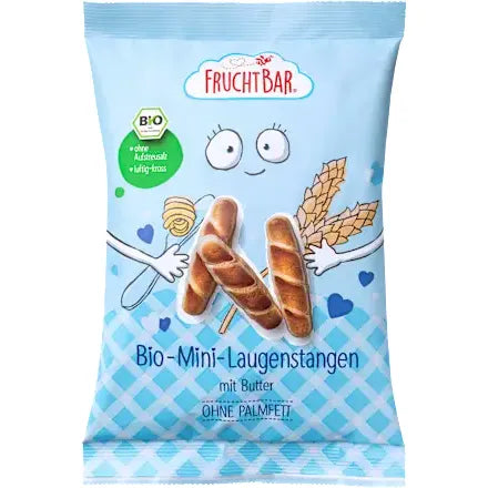 FruchtBar Kindersnack Mini-Laugenstangen mit Butter, ab 3 Jahren, 90 g