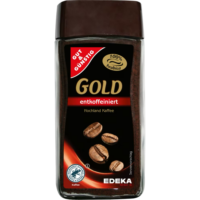 G+G Decaf Soluble Coffee 100g