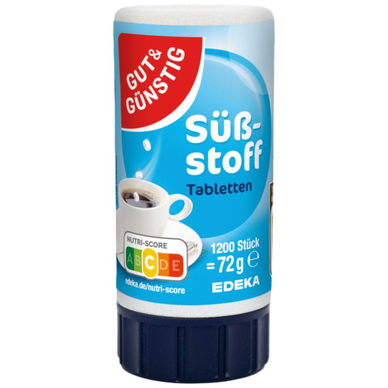 Gut&Günstig Süßstoff-Tabletten 72g