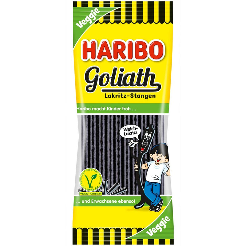 Haribo Goliath Liquorice Sticks 125g