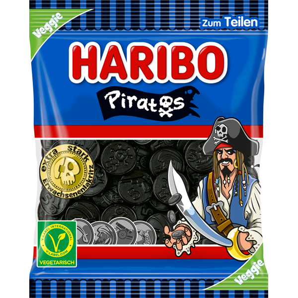 Haribo Piratos liquorice 175g