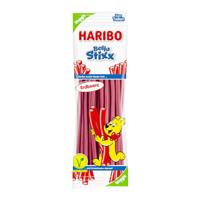 Haribo Balla Stixx Strawberry - 200g