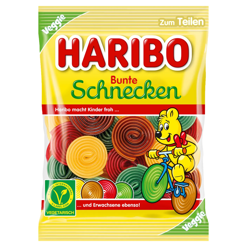 Haribo - Bunte Schnecken