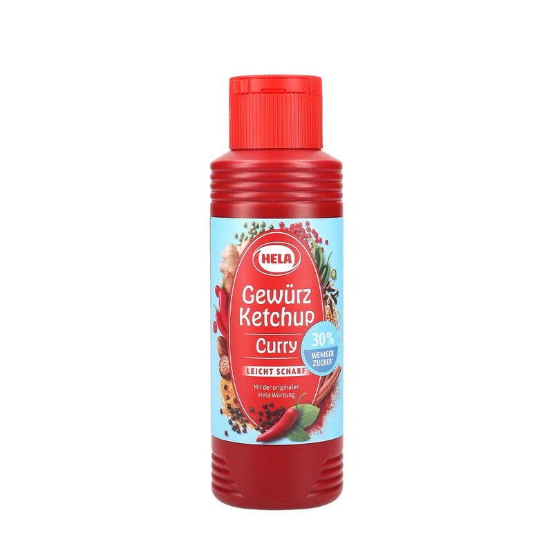 Hela Gewürz Ketchup Curry - leicht scharf - 30% weniger Zucker