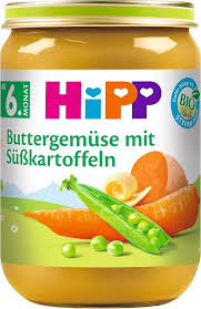 HiPP Bio Buttergemüse mit Süßkartoffeln 190g
