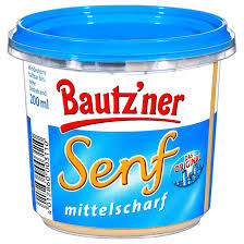 Bautz'ner Senf mittelscharf 200ml