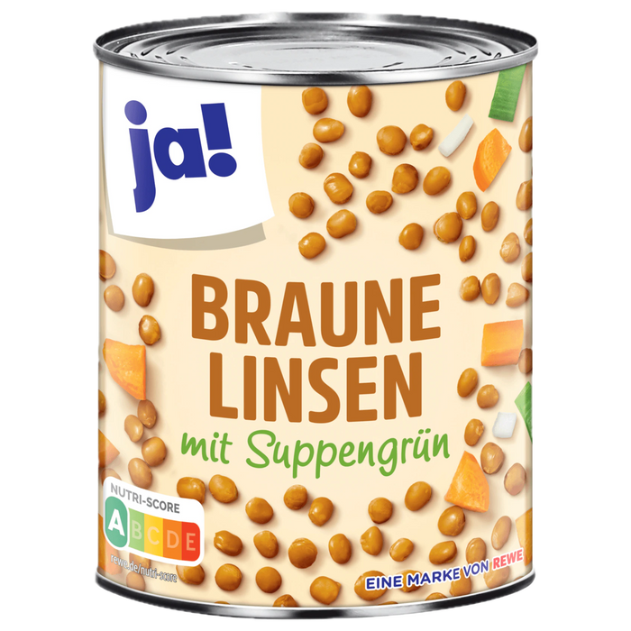 ja! Linsen mit Suppengrün 530g