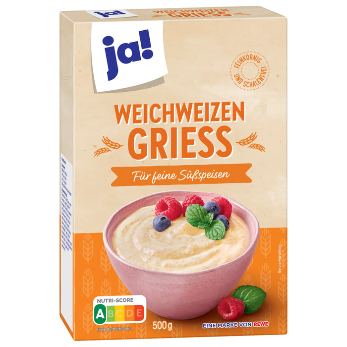 ja! Weichweizengriess 500g