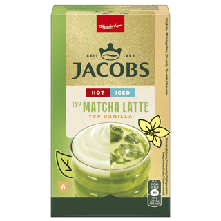 Jacobs Matcha Latte Vanilla 8 Sticks