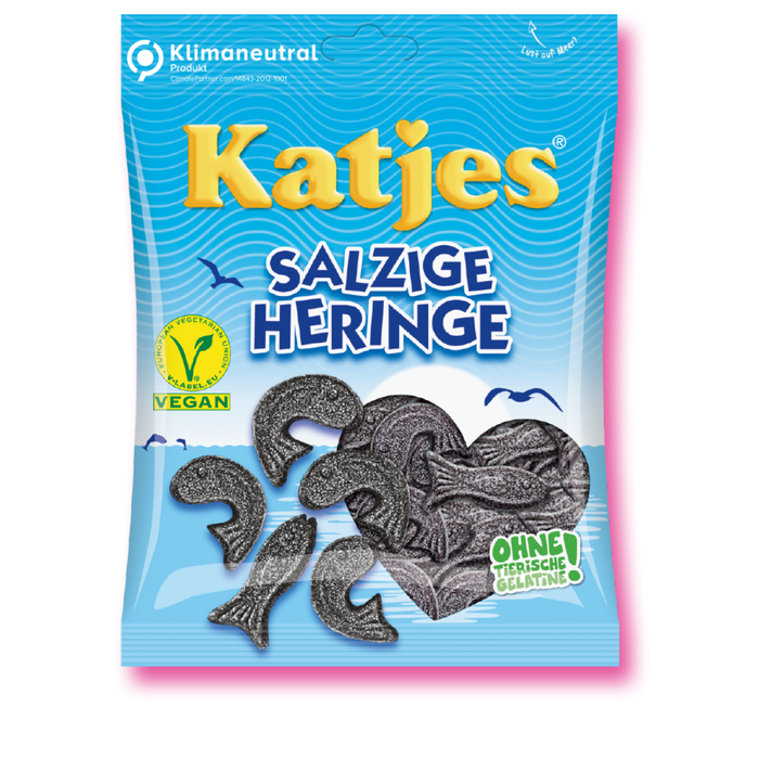 Katjes - Salty Liquorice Herrings 200g