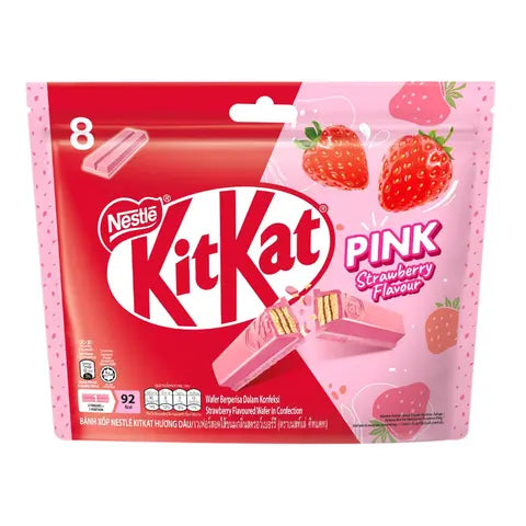 KitKat - Pink - Strawberry - 8 Bars 136g
