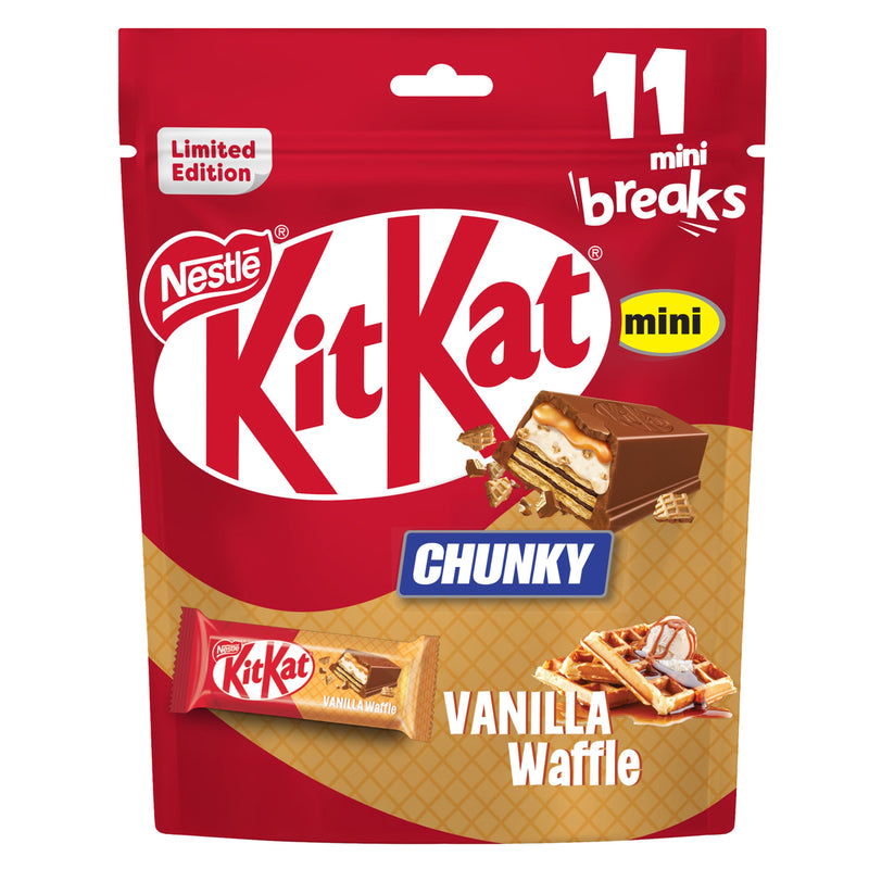 KitKat Chunky Vanilla Wafflle mini 195g