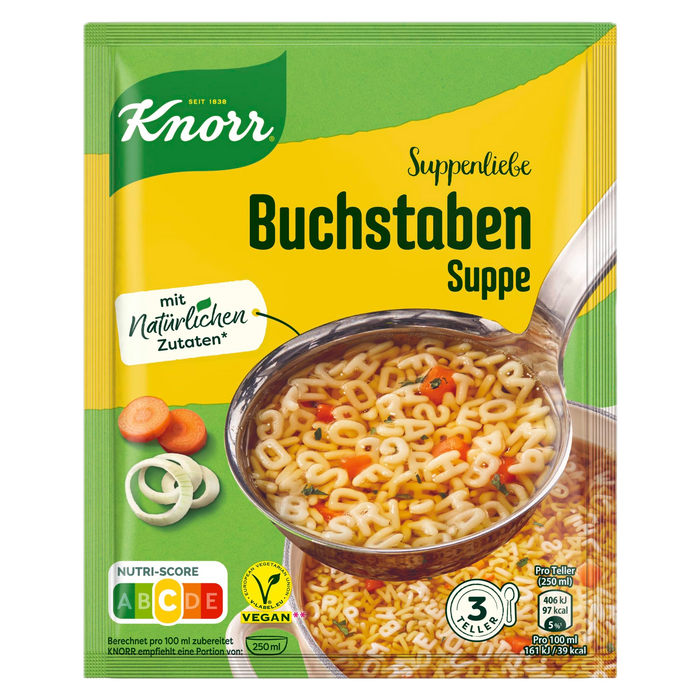 Knorr - Buchstabensuppe