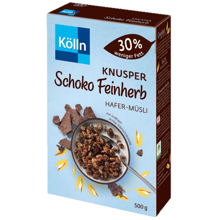 Kölln - Schoko Feinherb "30% weniger Fett"