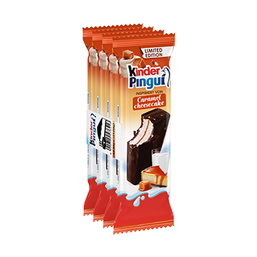Kinder Pinguí Caramel Cheesecake 4 x 30g