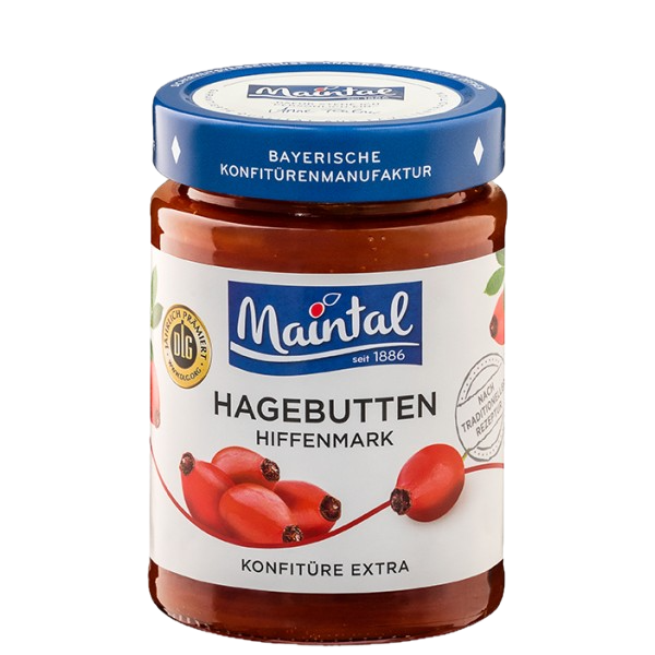 Maintal - Hagebutten Konfitüre extra - rosehip jam 340g