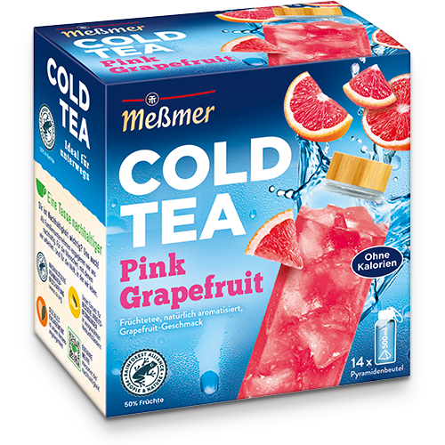 Messmer Cold tea Pink Grapefruit Fruit infusion with natural grapefruit and orange