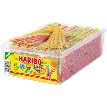Haribo Miami Sauer Vegan 150 Stück