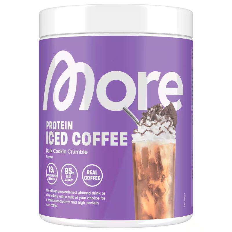 More Nutrition Protein Iced Coffee Dark Cookie Crumble 300g