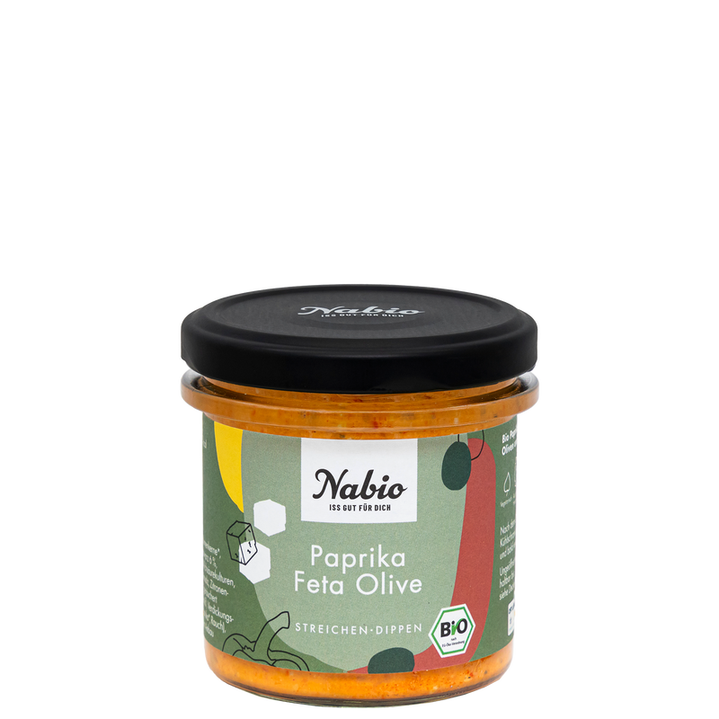 Nabio Paprika Feta Olive 135g