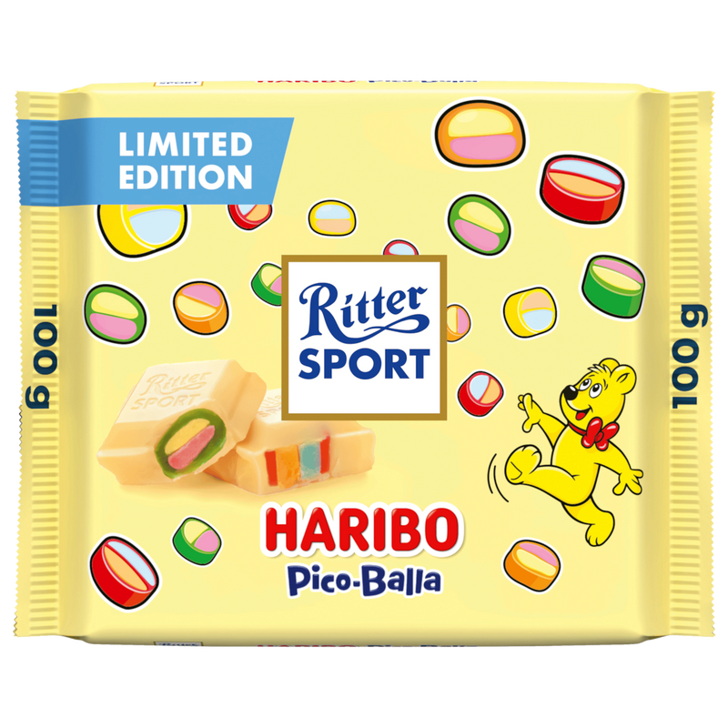 Ritter Sport Haribo Pico-Balla Weiß 100g